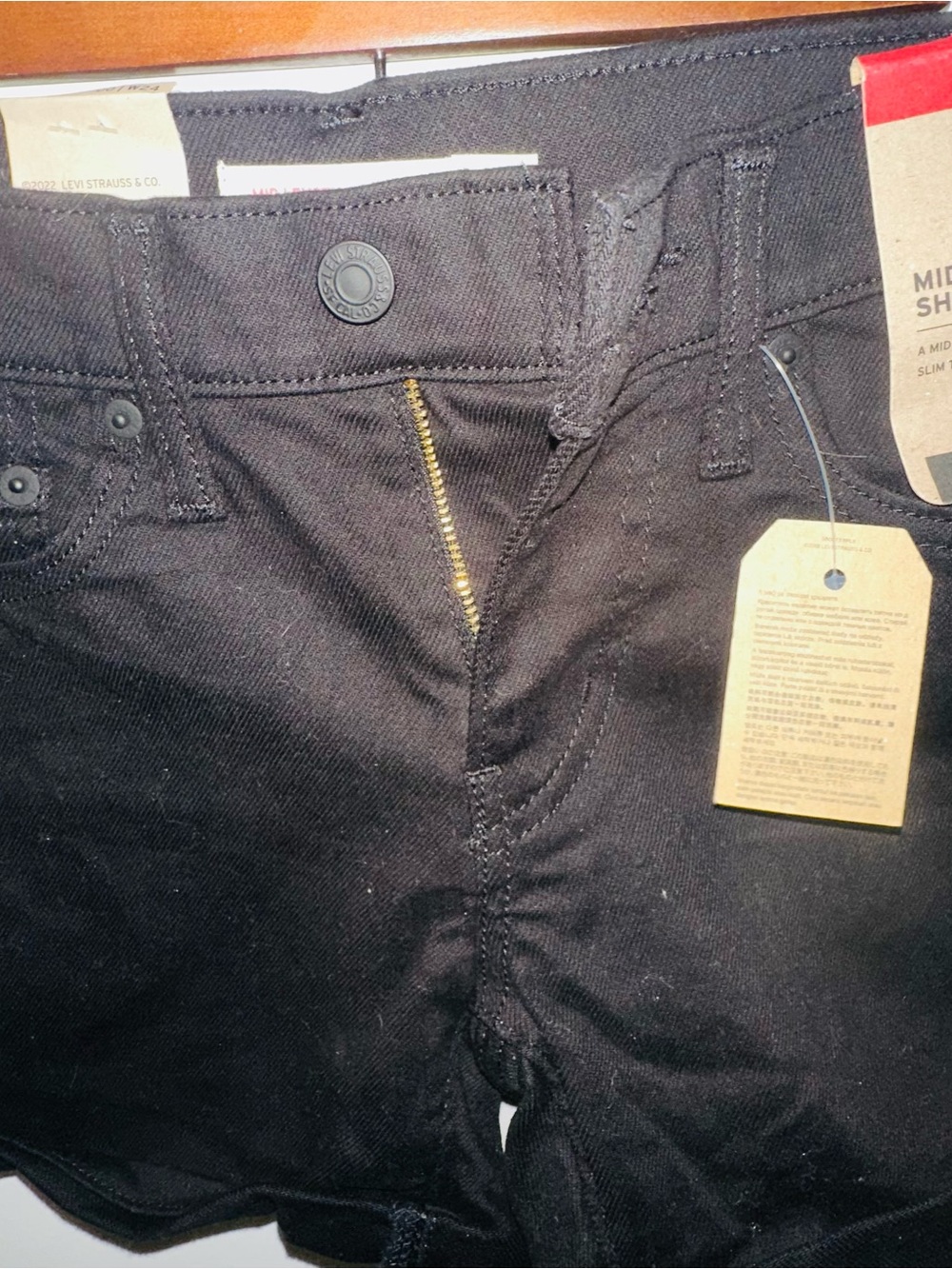 Levi's Black Slim Fit Men’s Jeans